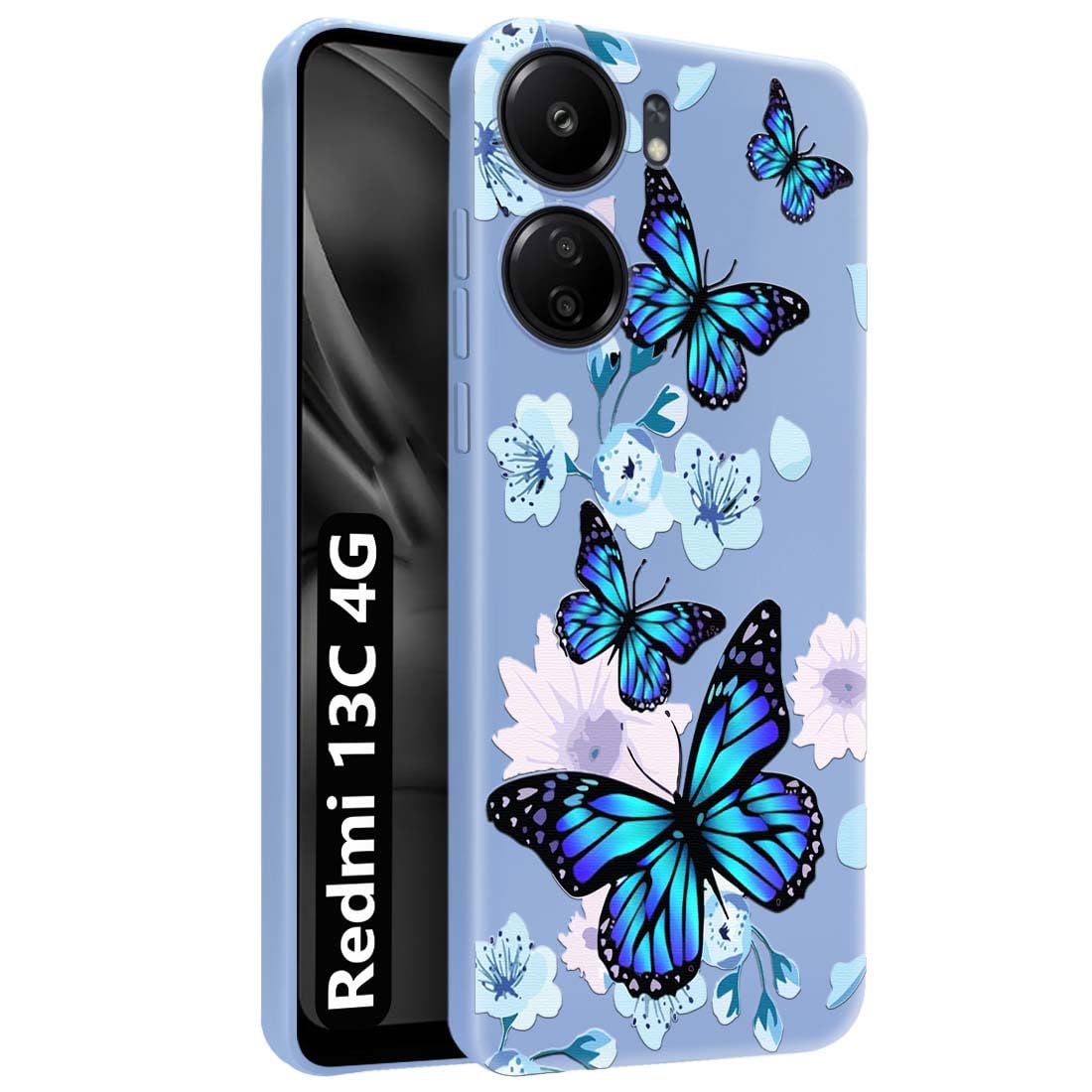 Fashionury Redmi 13C 4G Case Back Cover Shockproof Soft Silicon Glossy TPU | 360 Degree Protection| Camera Protection | Designer Stylish Cover for Redmi 13C 4G -MB001 (B0CV45YH7L) Amazon Price History, Amazon Price Tracker