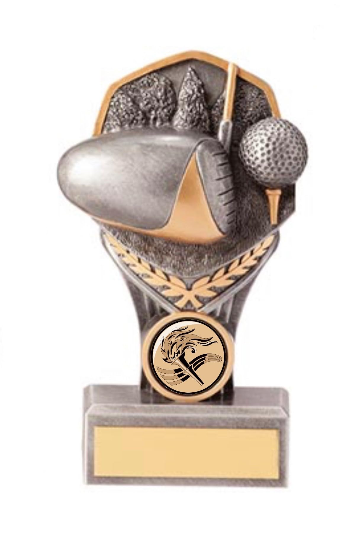 Smartbadge Unisex Various Golf Award Small 150Mm Falcon Trophy Engraved Free