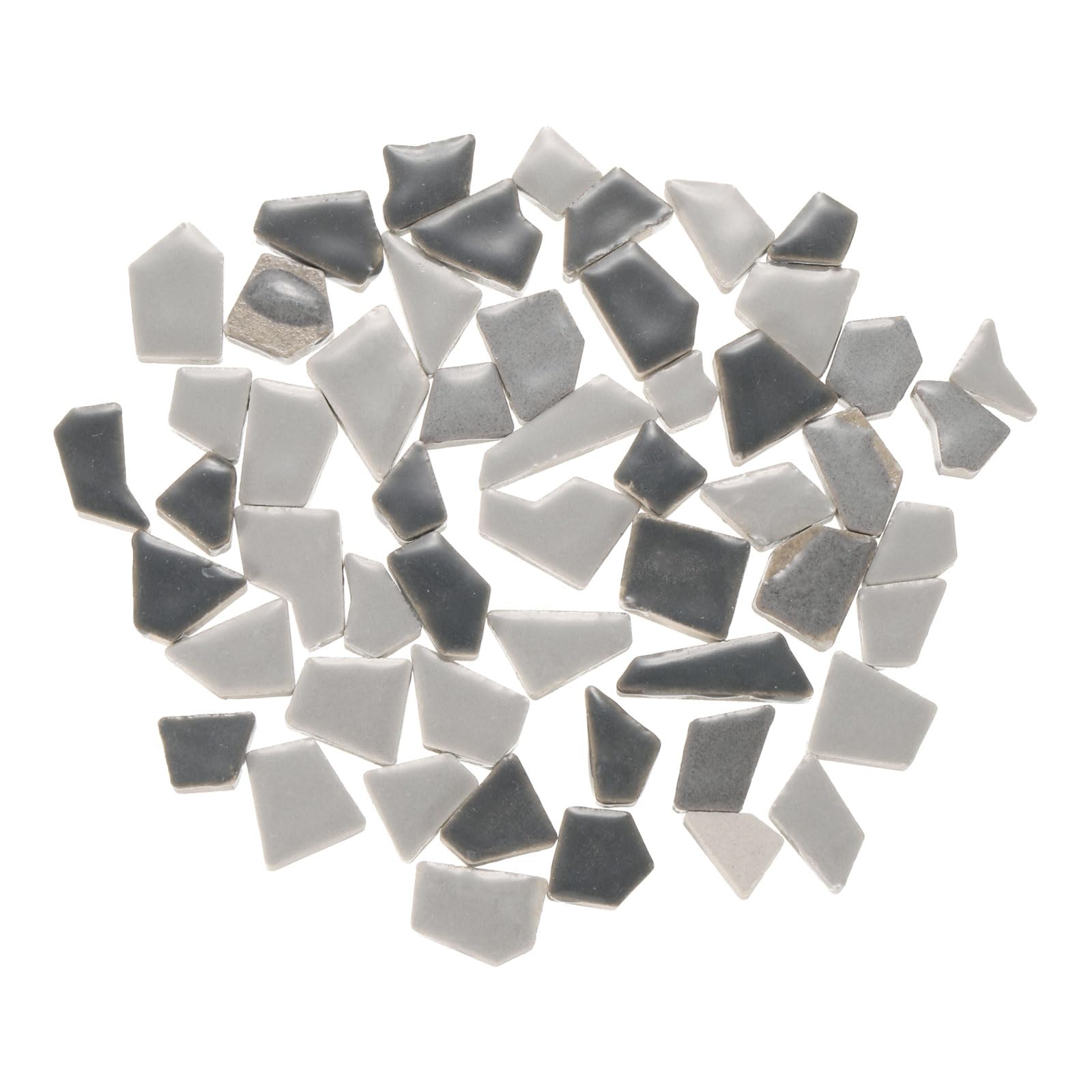 Piezas de mosaico de cerámica teñidas de alta calidad para decoración y manualidades, 500 g