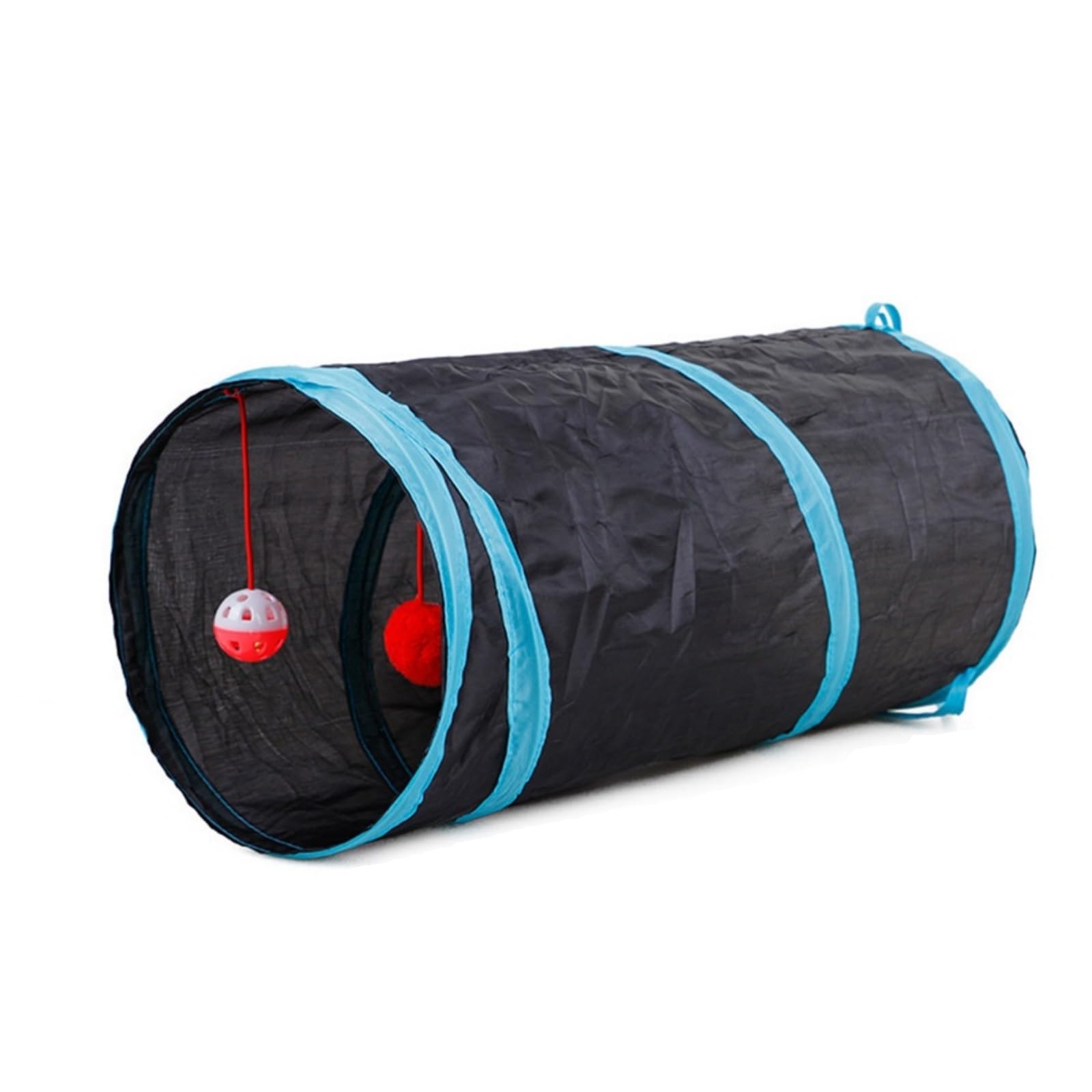 Túneles para gatos para interiores y exteriores, túnel grande para gatos, juguete para gatitos, conejos, 2 vías