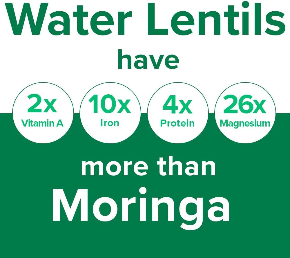 Real Source Water Lentil Lean - Leafy Green Water Lentil Shake Powder, Flavor: Caramel Latte, 15 Servings, 1 Serving = 2 Servings of Veggies, Vegan, Soy and Gluten Free superfood