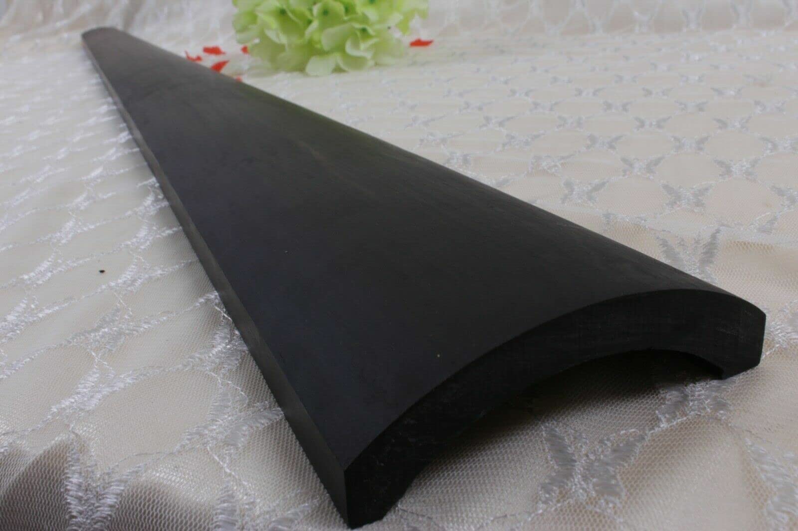 Tastiera per basso 3/4 in legno di ebano naturale per basso, Ebano
