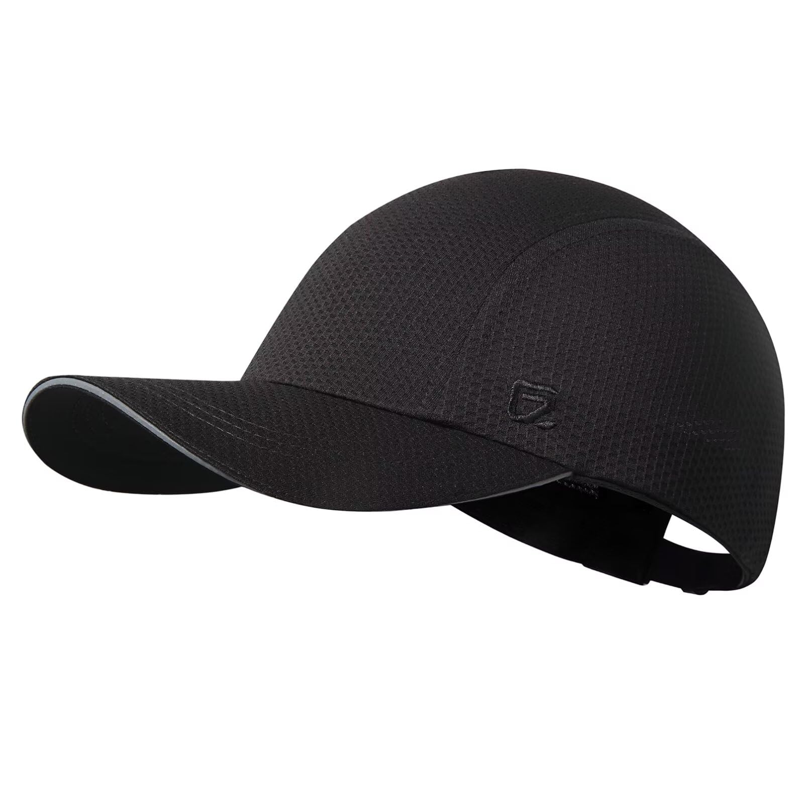 Women's Race Day Running Cap Performance Mesh Hat Excellent Ventilation Lightweight Reflective Safety