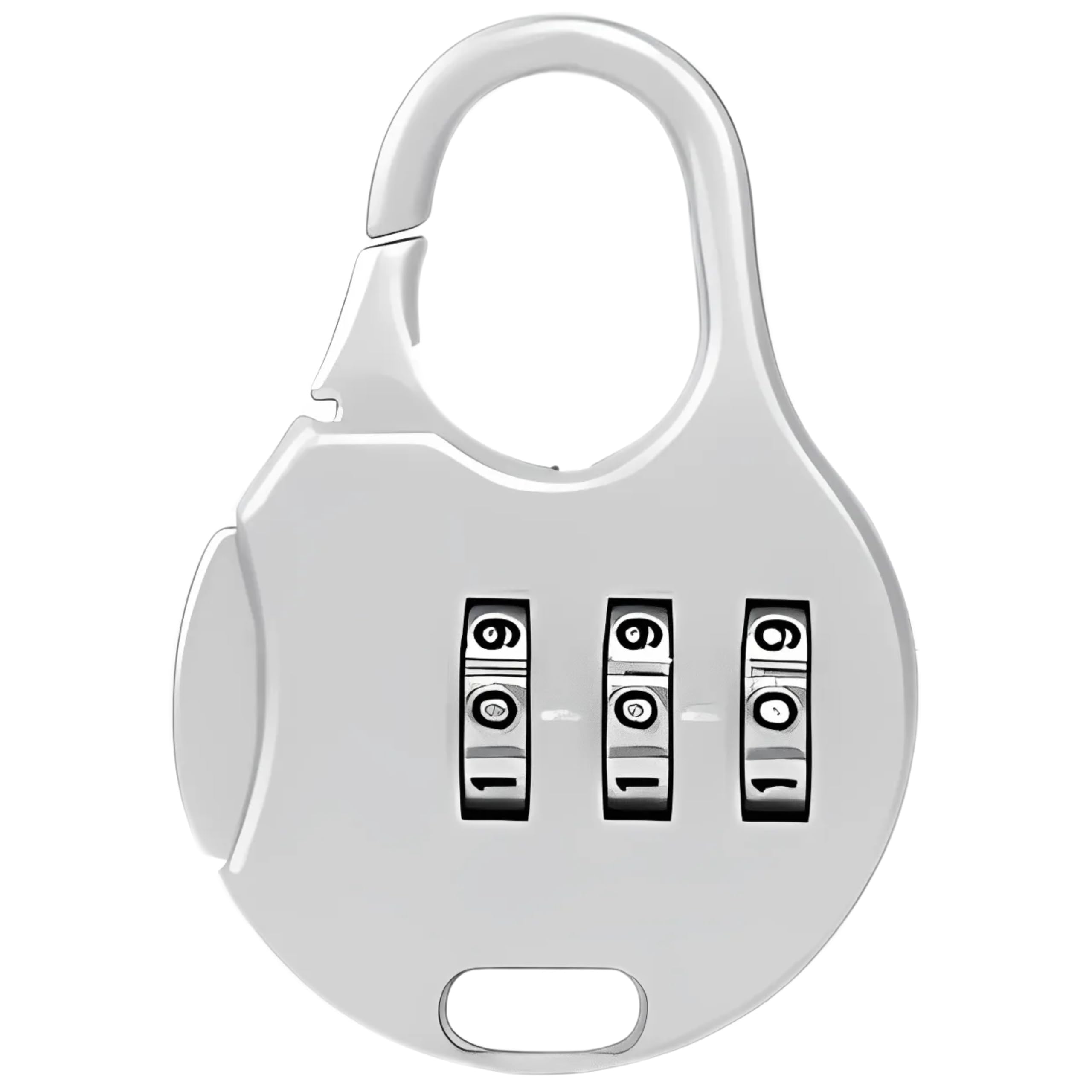 Cadeado com Senha 3 Dígitos – Proteção Armários Malas Maletas – Antifurto Compacto Seguro