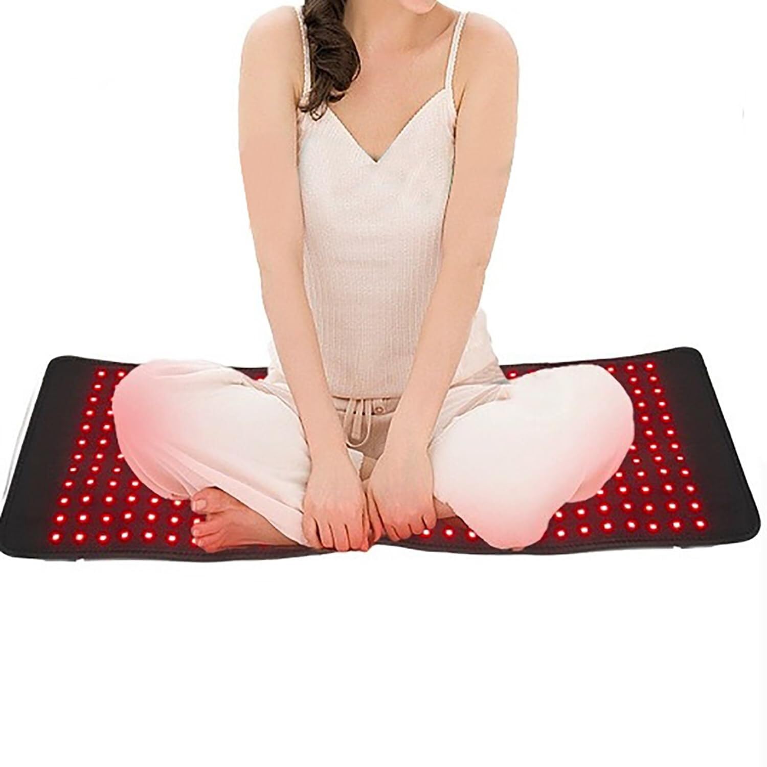 Tapis thérapie lumière rouge LED pour soulager la douleur musculaire et raideur