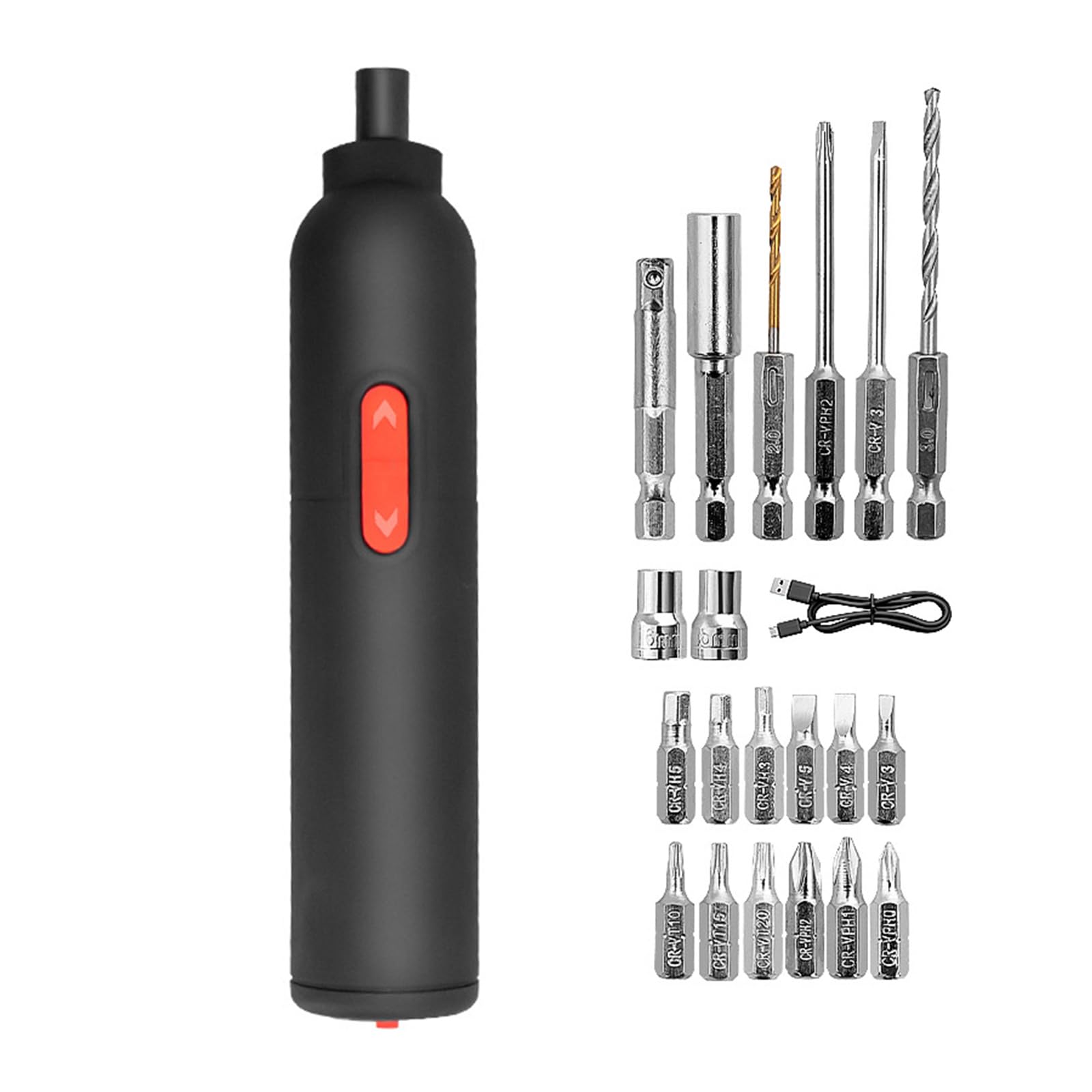 Buxuaaaa Rechargeable Electric Screwdriver Set 3.6V Output With 230Rpm Speed 1500Mah For Quick Repairs Handheld Electric Screwdriver