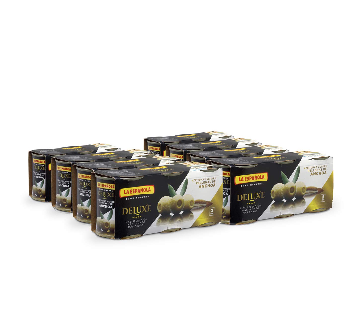ack 8 Uds. Tripack Mini-Bar Rellena de Anchoa Deluxe 3x50 gr (Rellena de Anchoa)…