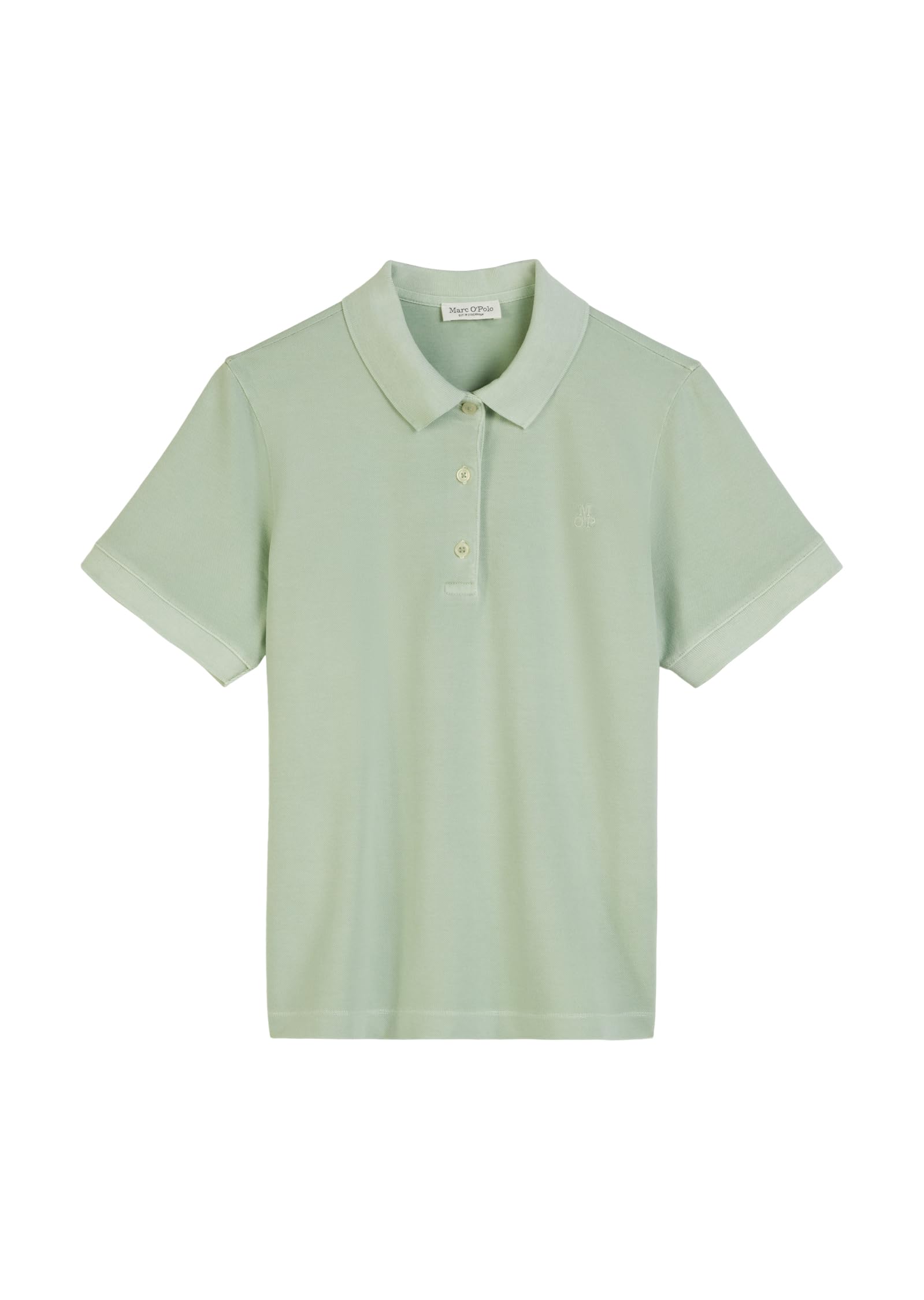 Marc O'Polo Damen Kurzarm-Poloshirt mit Stretch-Anteil Regular Fit