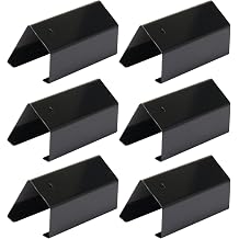 6PCS Reptile Screen Tank Clips, Terrarium Covers Heavy Duty Screen Clips for 5-29 Gallons, Reptile Aquarium Lid Clip, Screen Tank Metal Clip Escape for an Array of Reptiles from Terrarium