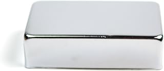 Metal Regular Humbucker Pickup Cover No Pole holes,Chrome