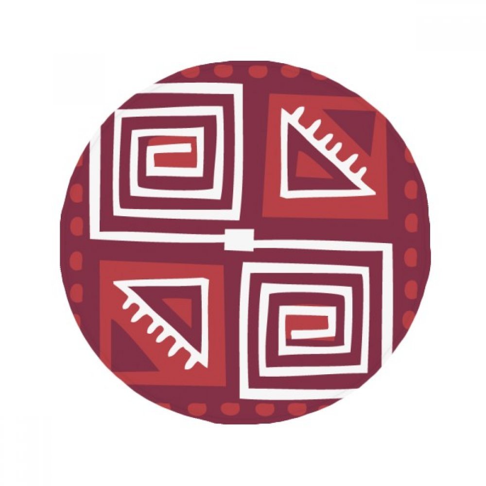 Tapis Mexique totems couleur vin rouge pour une cuisine chaleureuse