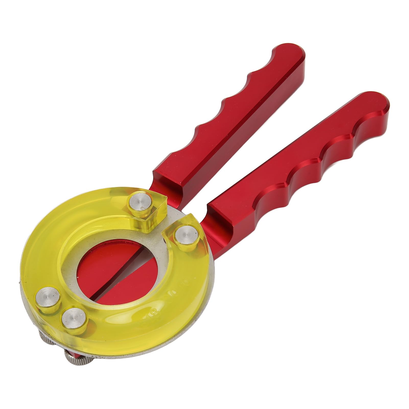 Apri-rivettatore per lunetta di orologio, strumento professionale per la rimozione della lunetta con impugnatura in lega e anelli in gomma, kit regolabile per la rimozione della