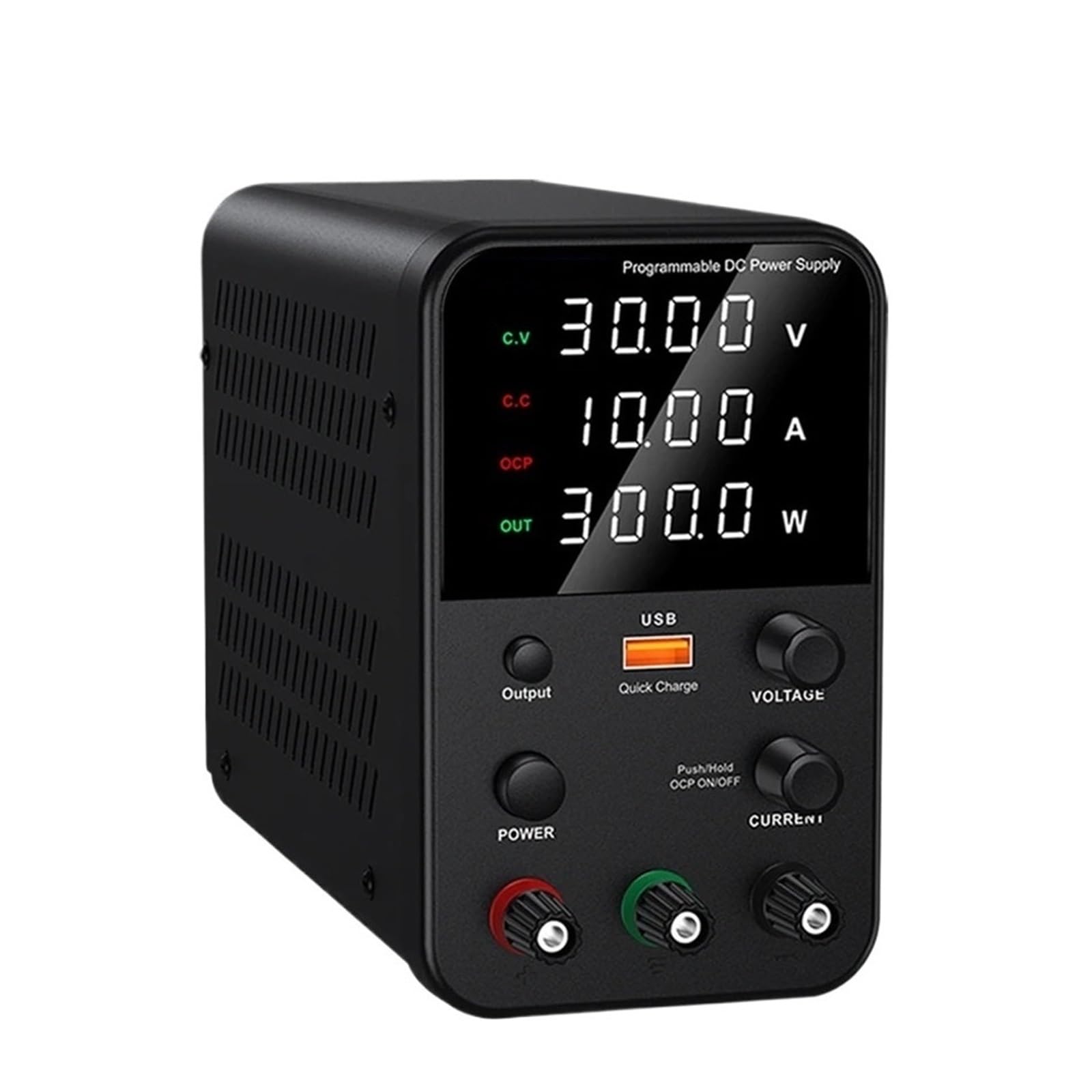 LNHHG Lab DC Power Supply 30V 60V 120V 160V Adjustable Switching Power Supply Preset On/Off Current(WPS3010H 30V 10A)