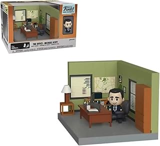 Funko Pop! TV Mini Moments: The Office - Michael with Chase (Styles May Vary), Multicolor, 57391
