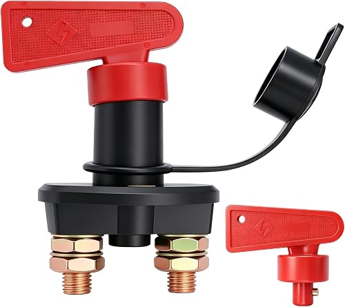 Batterie 12V 150A Interrupteur Déconnexion Voiture avec Cl Coupe