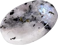 Vista 45 de Howlite Worry Stone – Piedras de cristal para el pulgar para angustia, estrés, piedras de equilibrio relajantes y calmantes para meditación, alivio