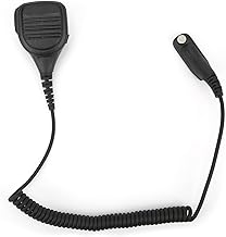 2 Way Radio Hand Microphone, IP54 Waterproof, Headphone Durability, Noise Prevention, for XiR P8268 P8200 XPR6550 DP3601 XBR6300 APX 4000 P25, Suitable for Entertainment, Hotel, Catering