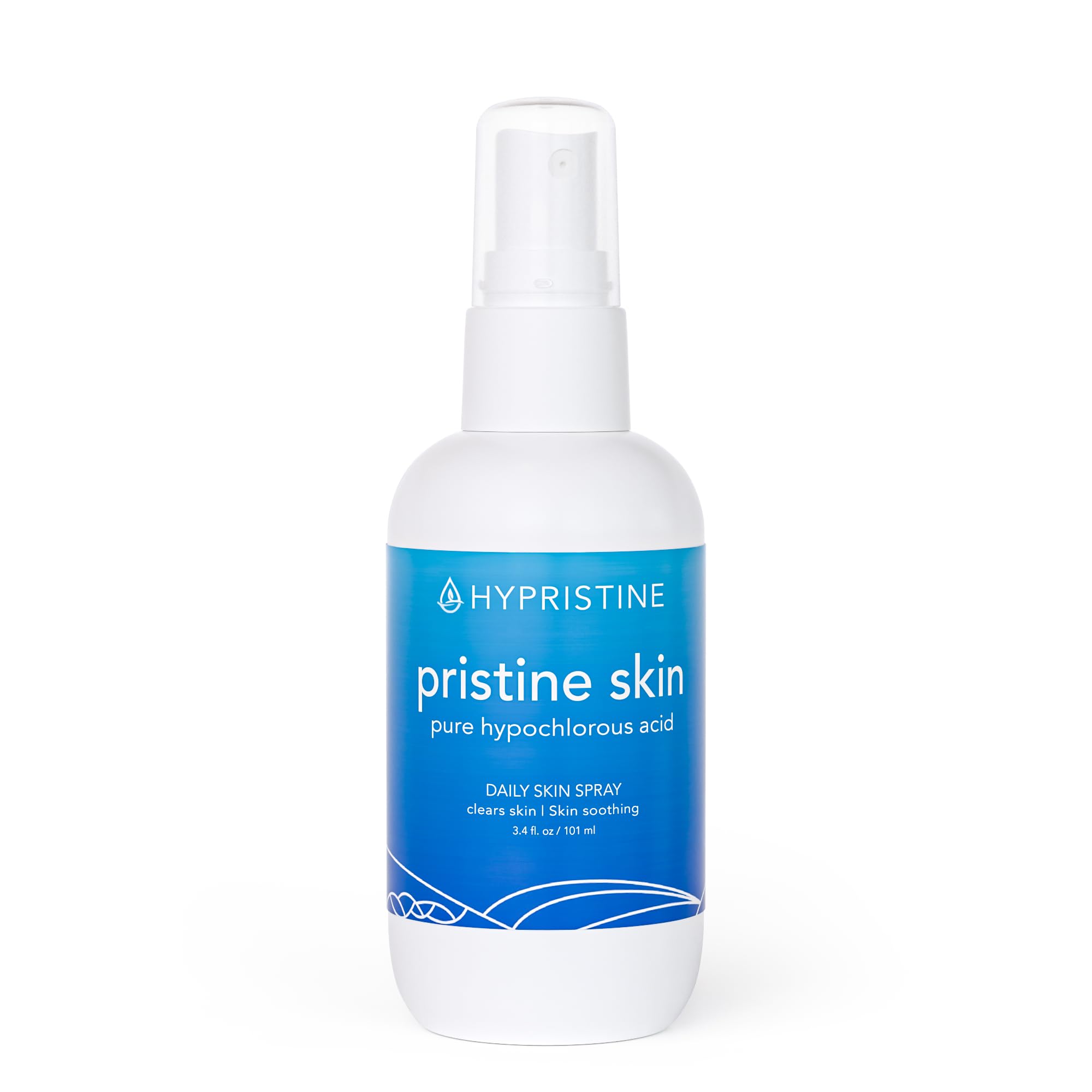 HYPRISTINE Advanced Face & Body Spray and Cleanser for PristineSkin Hypochlorous Acid Skin Spray All-Natural, Soothing Redness & Irritation Relief