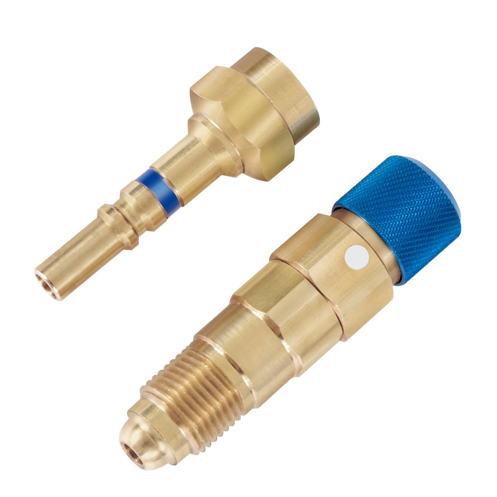QDB33 Argon Schlauch-Schnellverbindungsarmaturen, Argon Schutzgasregler für schnellen Anschluss an Schlauch, Gold