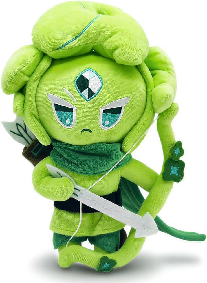 Shadow Milk Cookie Plush,Soft Stuffed Toy, Cute Gaming Character Plushie for Kids and Adults,Collectible Plush Gift for Fans. (Wind Archer)