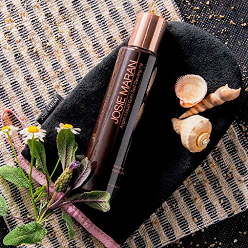 Josie Maran Argan Liquid Gold Self Tanning Body Oil - Get A Fast-Absorbing Immediate Glow with Intense Nourishment (129ml/4.3oz, Hippie Beach) - Thumbnail 3