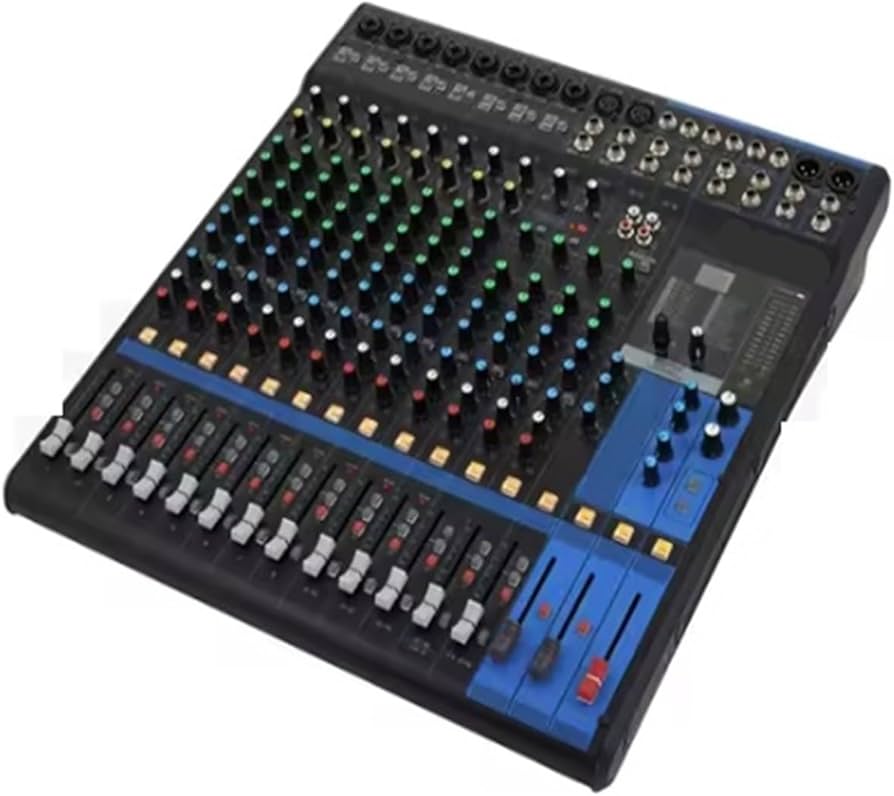 新品未使用 ミキシングコンソールUSB16チャンネルミキサー Amazon.co.jp: USBとエフェクトを備えた16チャンネルミキサー、16入力