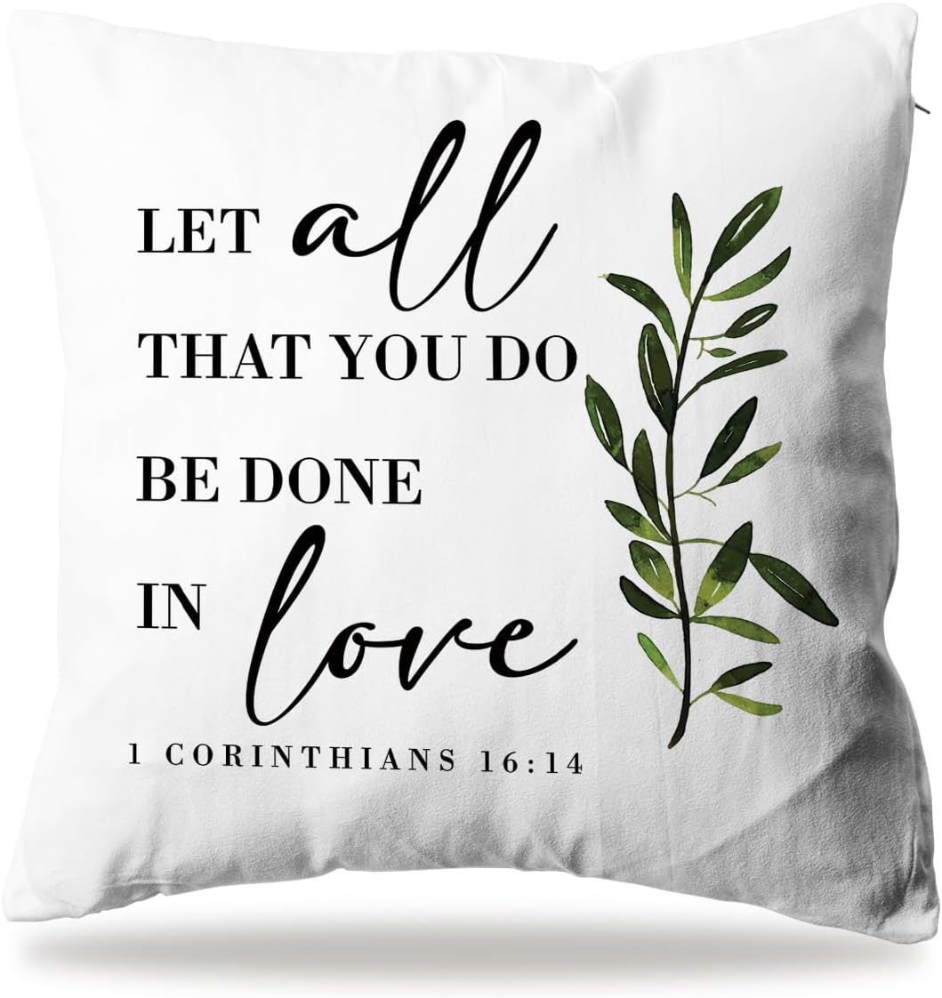 Bible Verse Pillow Covers Cushion Case, Christian Nigeria Ubuy
