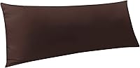 Vista 166 de NTBAY Juego de fundas de almohada estándar, paquete de 2 fundas de almohada de microfibra cepillada de 20 x 26 pulgadas, suaves, sin arrugas