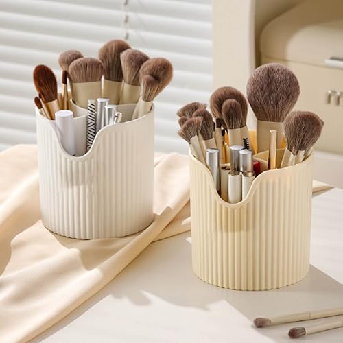 Miniatura 3 de Portalápices de escritorio, 4 ranuras para organizar bolígrafos, organizador de escritorio de almacenamiento de bolígrafos, organizador de