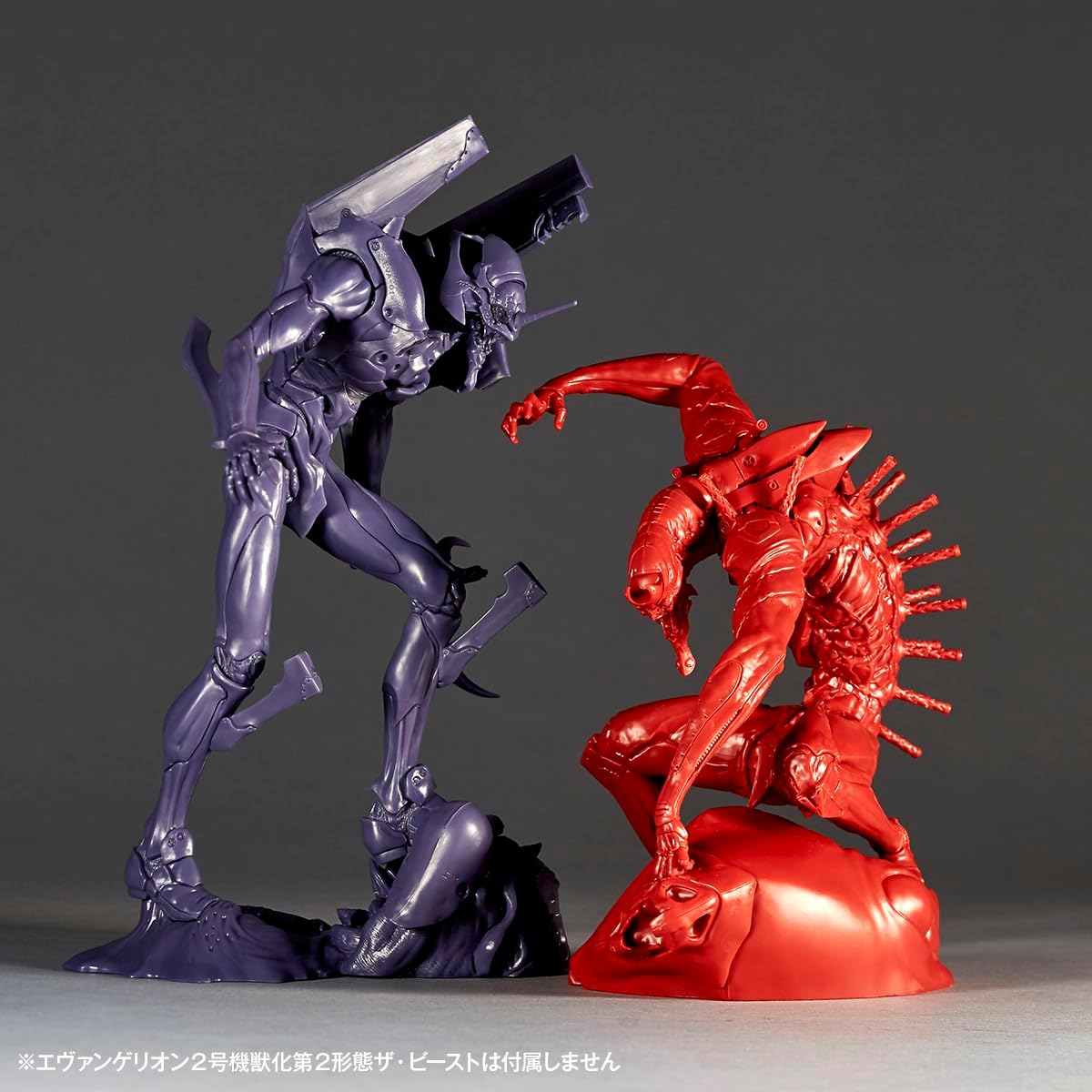 Kaiyodo Artplastic ARTPLA Sculpture Works Evangelion First Unit Runaway Total Height Approx. 9.1 inches (230 mm), Non-Scale, Unpainted, Plastic Model Kit
