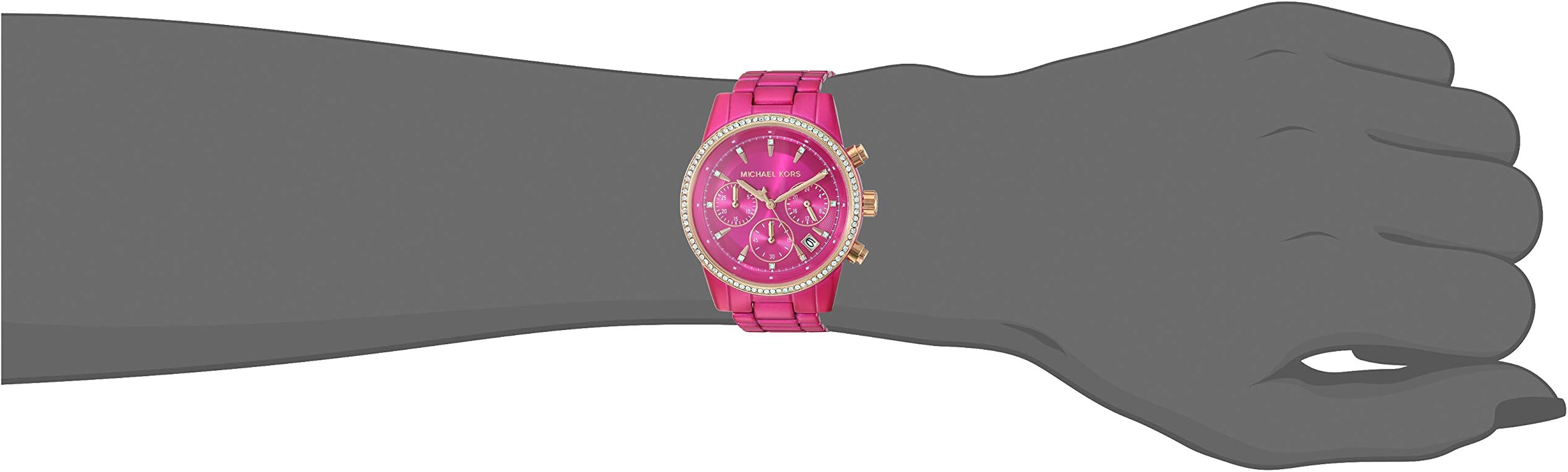 Michael Kors Analog Pink Dial Women's Watch - MK6718 : Amazon.in