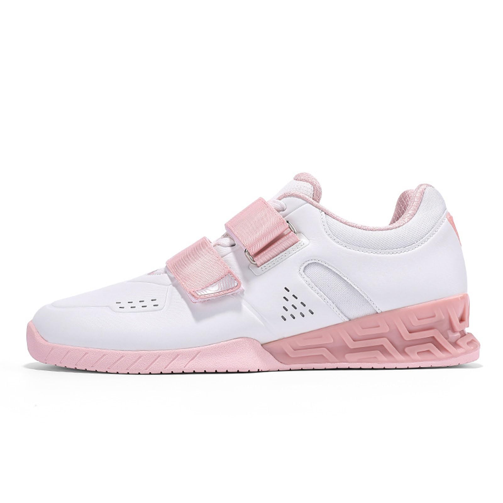 Zapatillas de Halterofilia Hombres y Mujeres,Zapatos De Sentadillas,Peso Muerto,Ligeras Y CóModas,Estanqueidad Ajustable,Absorber El Sudor,para Gym Fitness Powerlifting
