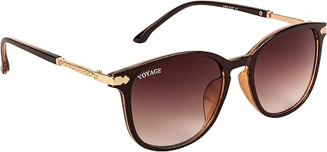 Voyage Lightweight UV Protected Full Rim Branded & Latest Round Sunglasses for Women