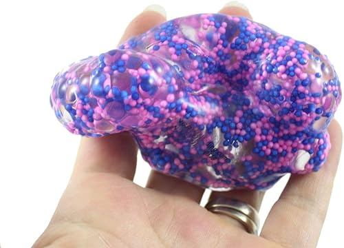 Miniatura 9 de Curious Minds Busy Bags Pelota antiestrés moldeable con 3 cuentas de confeti  Pelotas sensoriales esponjosas y moldeables para apretar OT