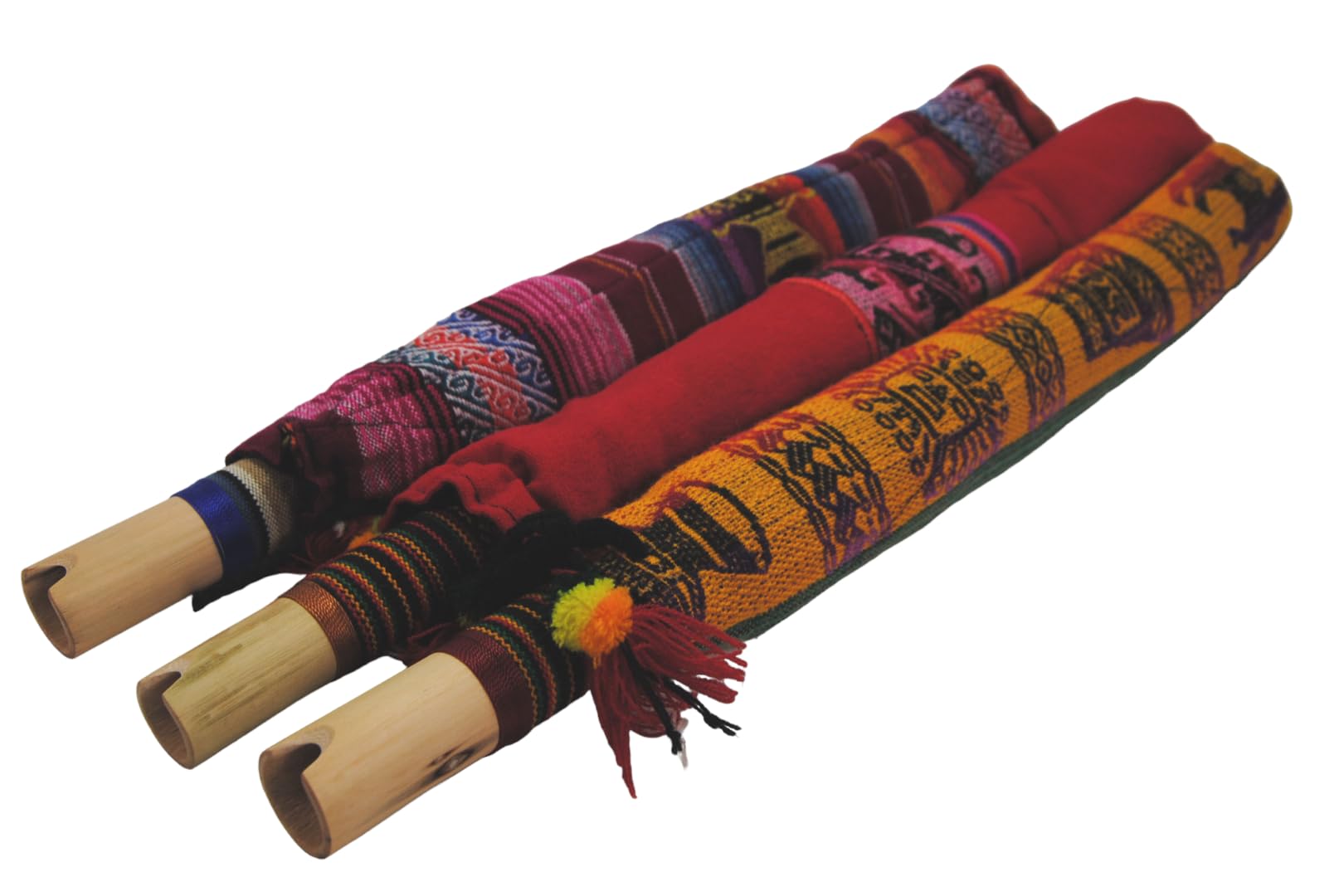 Terrapin Trading Commerce Équitable Bolivien 38cm/15 Quena Flûte Ensemble avec Étui avec Doigt Chart