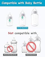 Vista 7 de Boquilla de silicona para biberones anticólicos Philips Avent, flujo 4, 19.7 ft+, flujo extra rápido, 4