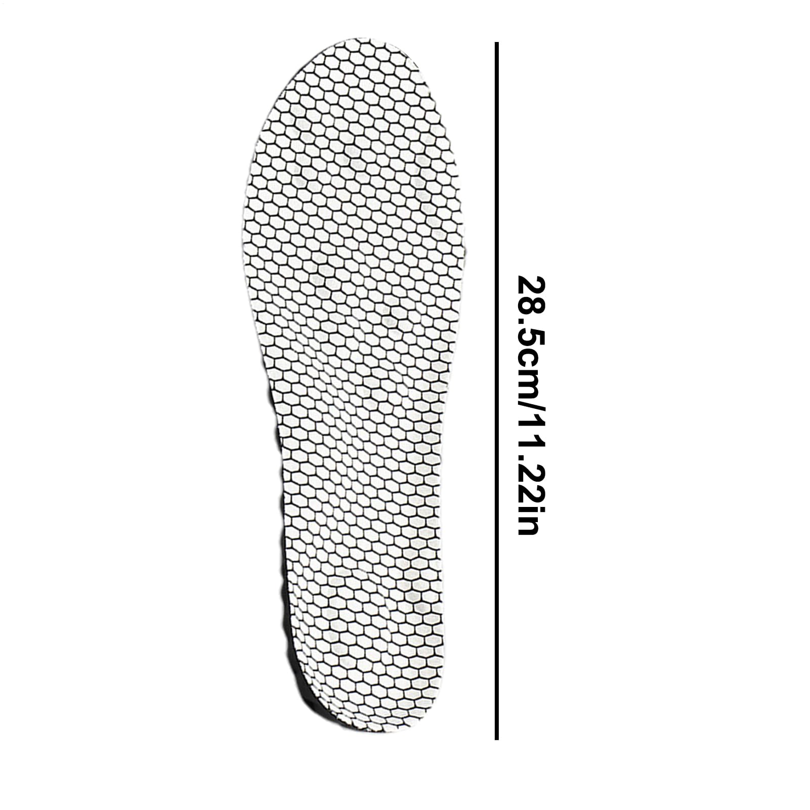 Solette Comfort Massaggianti Supporto Del Piede Multiuso Ad Alta Elasticità | Inserti per Scarpe Solette Multiuso Ammortizzanti e Traspiranti per Lavoro, Escursionismo, Corsa, Camminata e Stare in