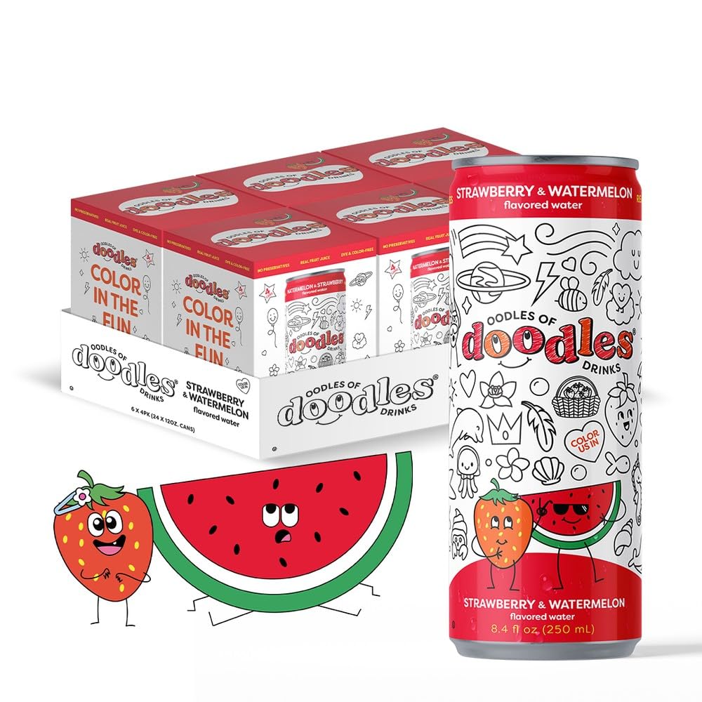 Amazon.com: Oodles of Doodles Drinks - Strawberry Watermelon