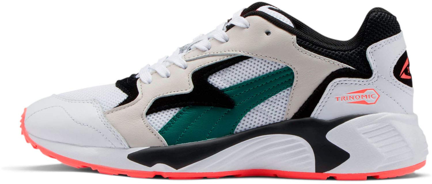 PUMA Womens Prevail Classic Lace Up Sneakers Shoes Casual White