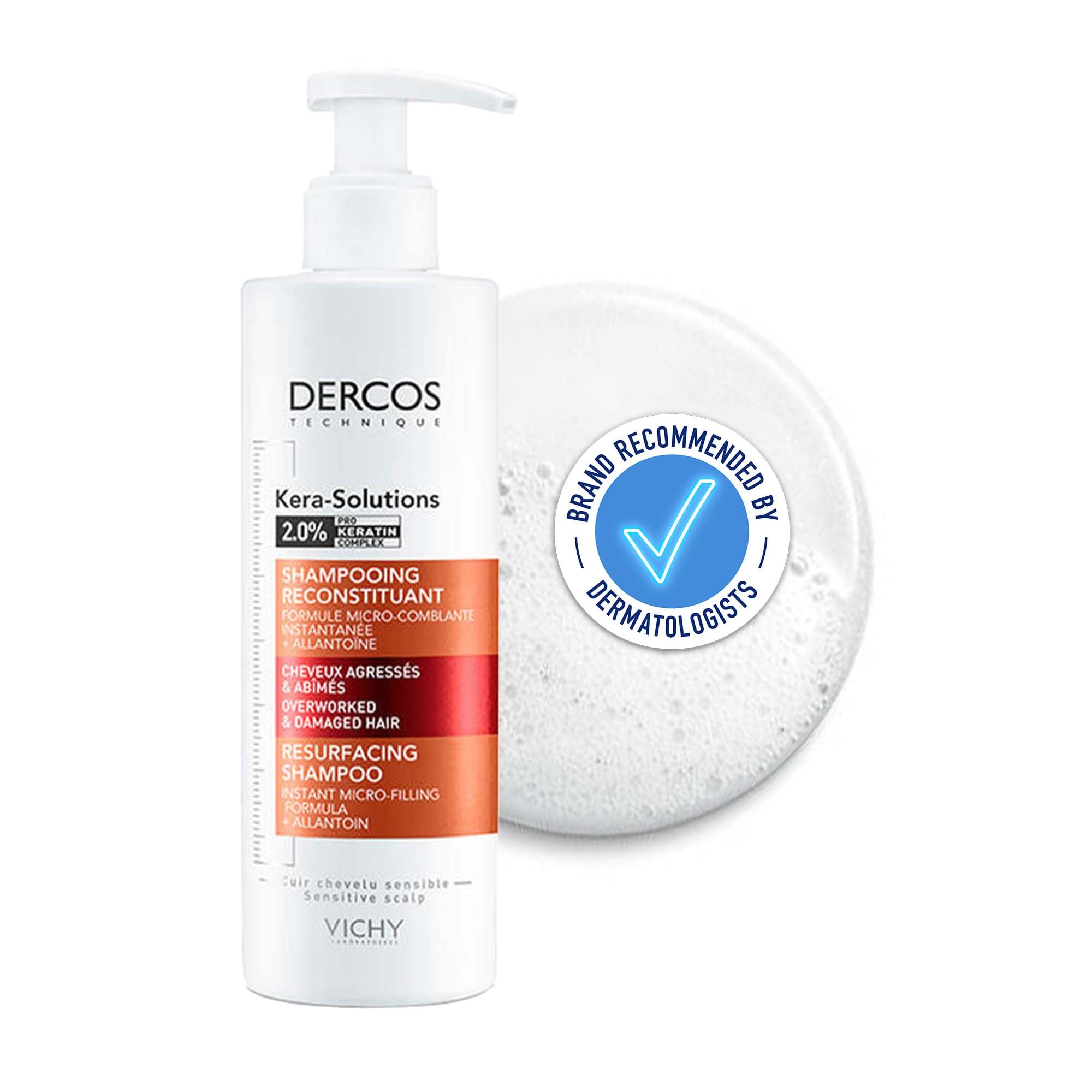 Dercos Kera-Solutions Resurfacing Shampoo 250ml