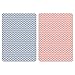 Copag Export Design 100% Plastic Playing Cards, Poker Size (Standard) Jumbo Index Red/Blue Double Deck Set