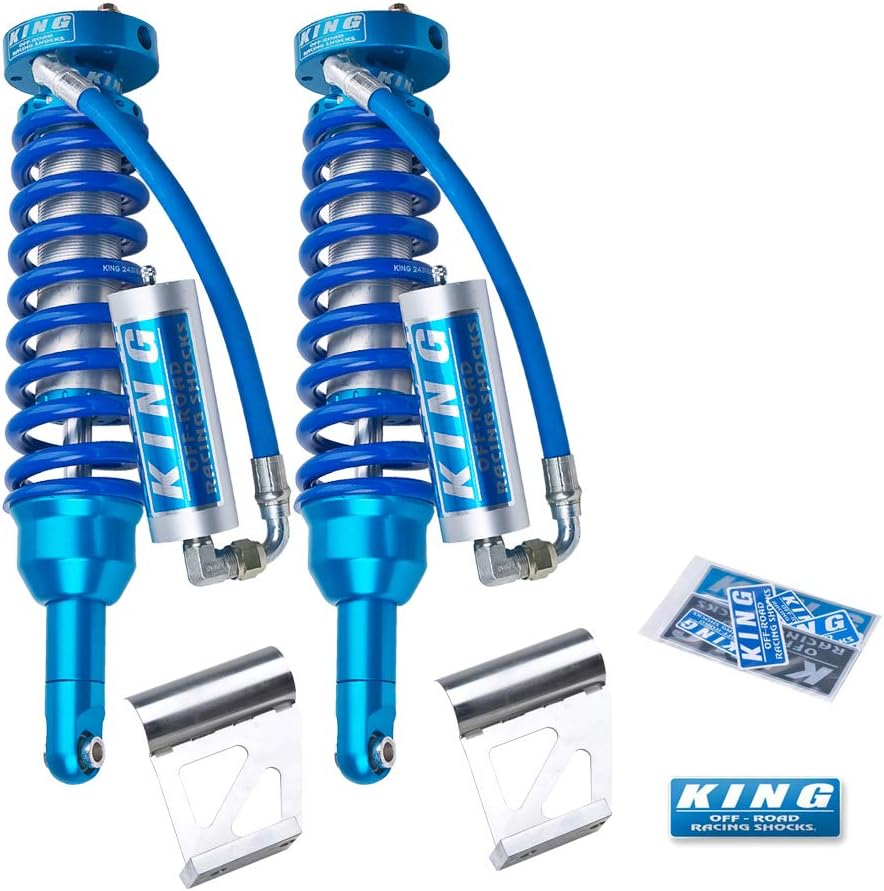 King Shocks 2.5 Perf Coilovers Res F Pair for 07-14 FJ Cruiser 4WD RWD 25001-133