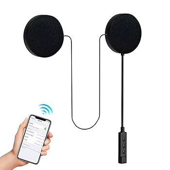 自転車にオススメ！ネックスピーカー機能付きヘッドフォン Amazon.co.jp: バイク用スピーカーマイク | マイク付きハンズ