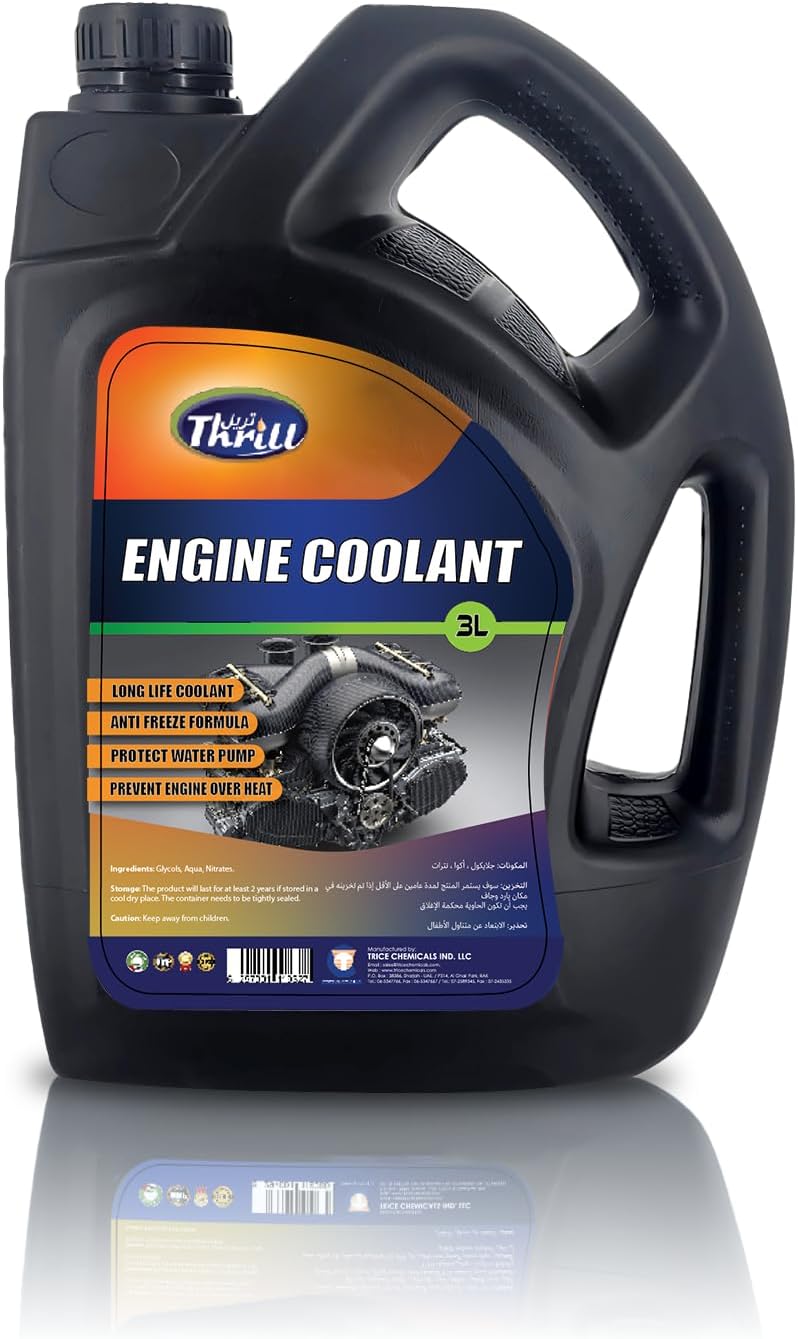 Engine Coolant 3L – High-Performance Antifreeze & Radiator Coolant for All Vehicles | Long-Lasting Protection
