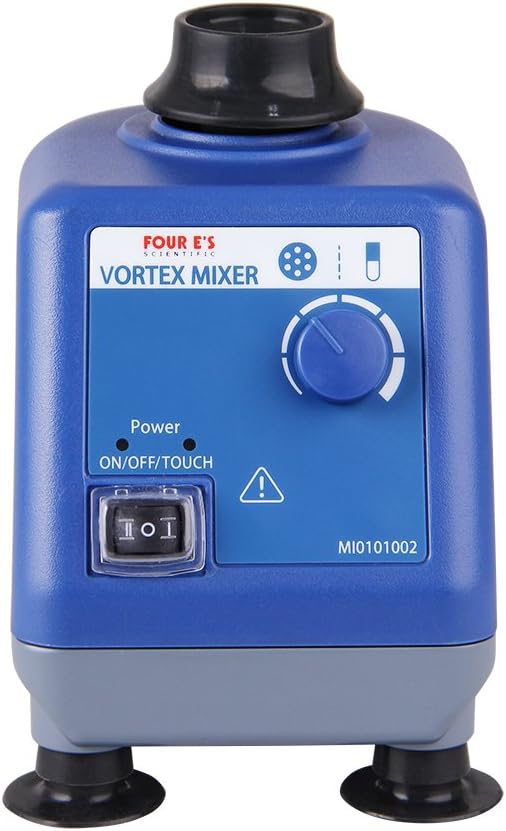 Laboratory Vortex Mixer Various Speed 0-3000rpm, Touch & Continuous Function - Vortex Shaker Mixer Test Tubes Acrylic Paints Ink