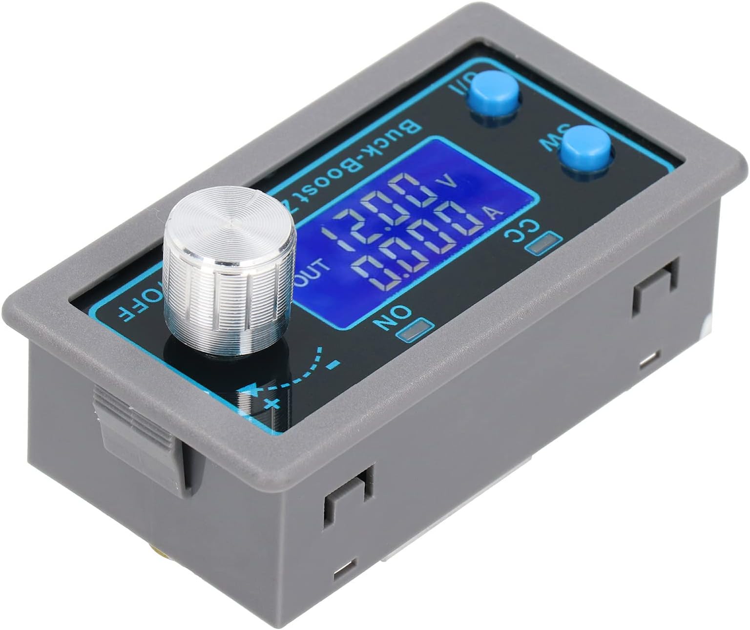 Mumusuki Boost Power Supply Module ZK-4KX 0.5-30V 4A Adjustable Voltage Current LCD Display with Input Reverse Protection Output Anti-Backflow for Electronics Power Conversion