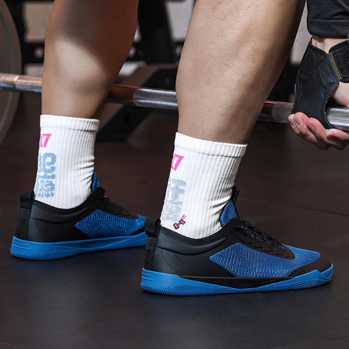 Squat Deadlift-Schuh Gewichtheberschuhe für Herren Barfuß minimalistische Fitnesschuhe für Kreuzheben, krafttraining Gewichtstraining