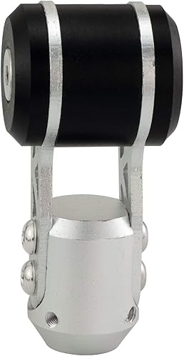 Pomo de palanca de cambios, forma de joystick, aleación de aluminio, manual automático, mango de palanca de cambios para coche, se adapta a la