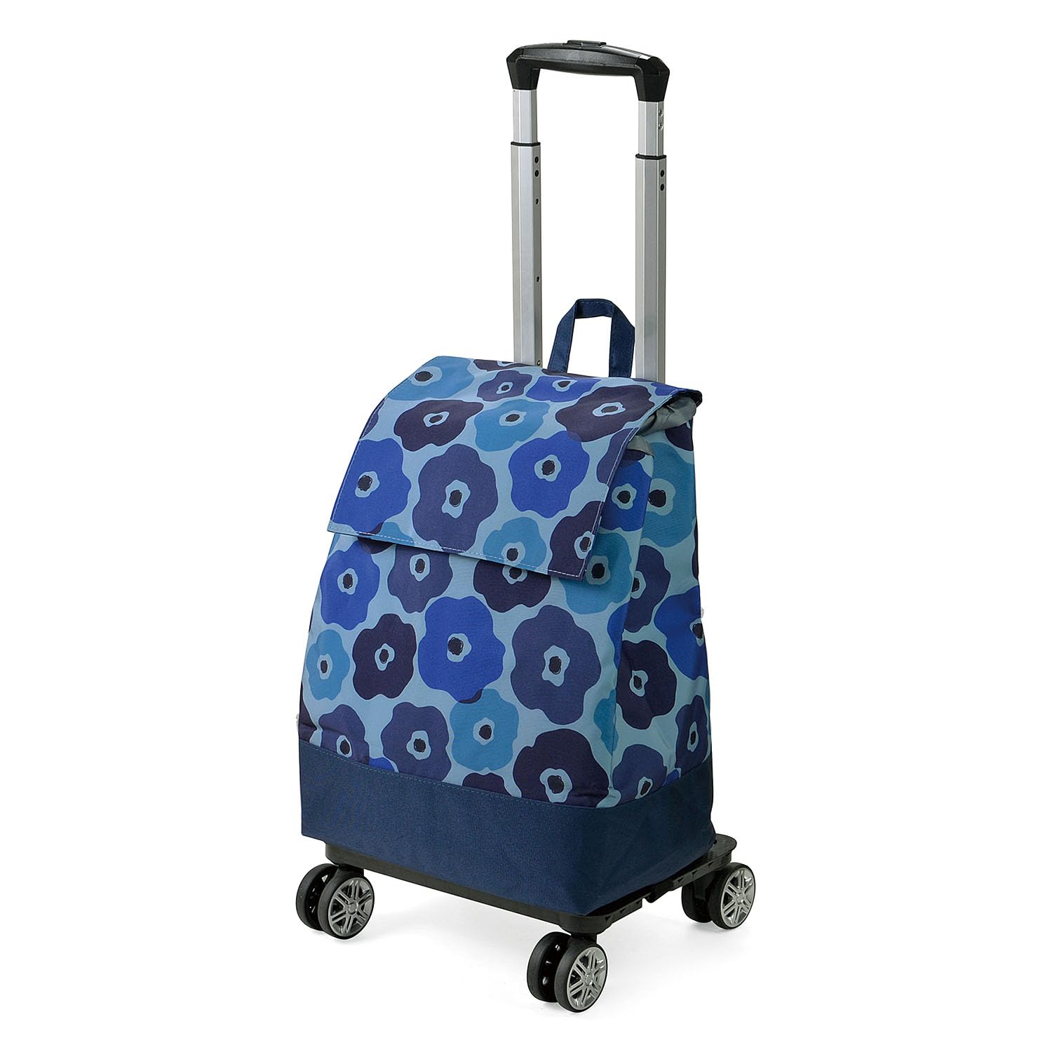 Amazon.co.jp: シャルミス 4輪ショッピングカート 15-5040 (ブルー