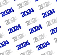 Vista 51 de Confetti Year 2024 Negro, Azul Royal Combo - 2 bolsas de media onza (1 oz)